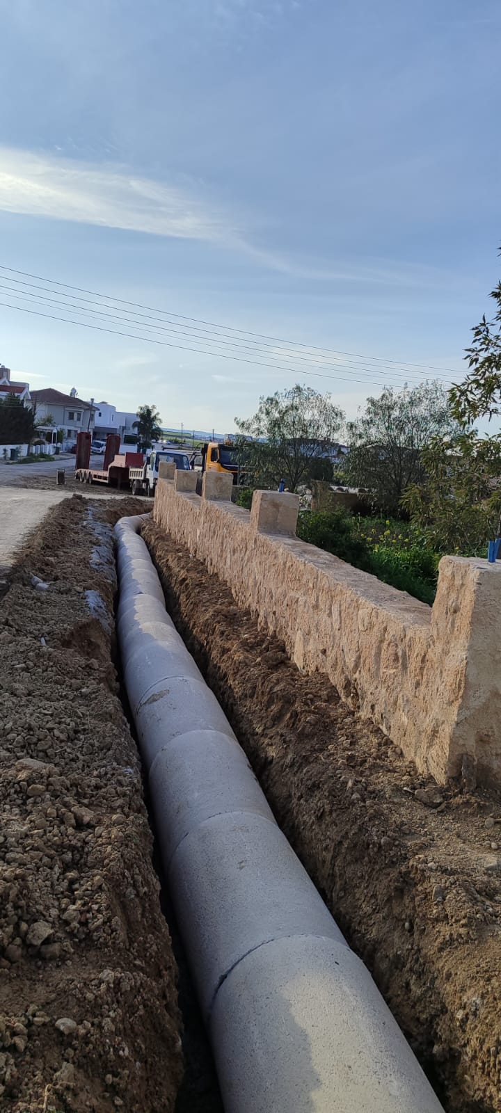 kıbrıs Yağmur Suyu, Foseptik ve Altyapı İşlemleri